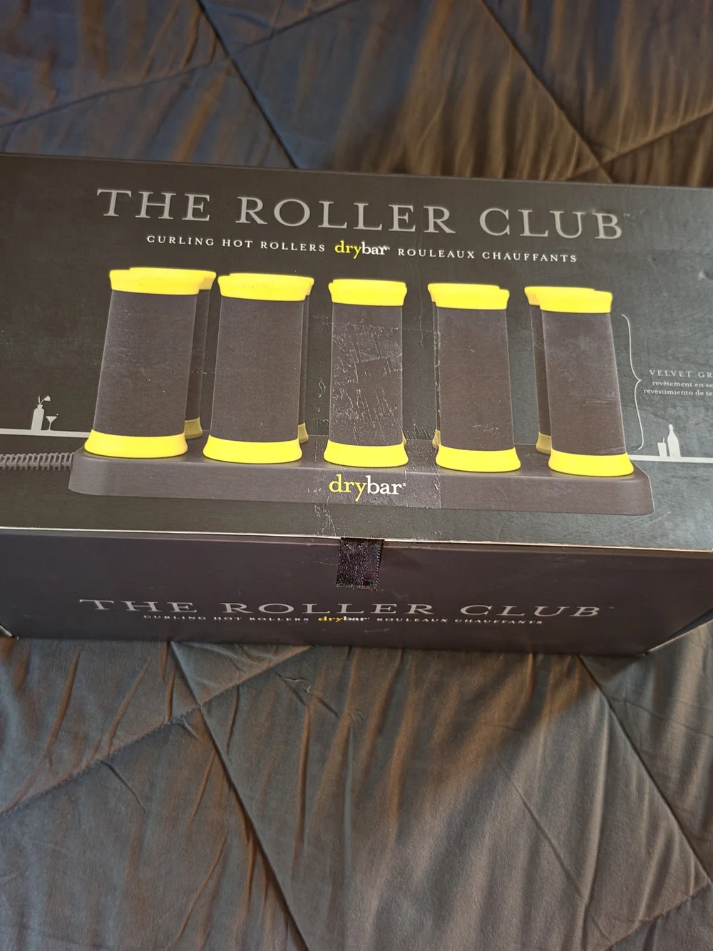 Drybar The Roller Club Curling Hot Rollers - Black with Yellow Accents